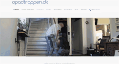 Desktop Screenshot of opadtrappen.dk